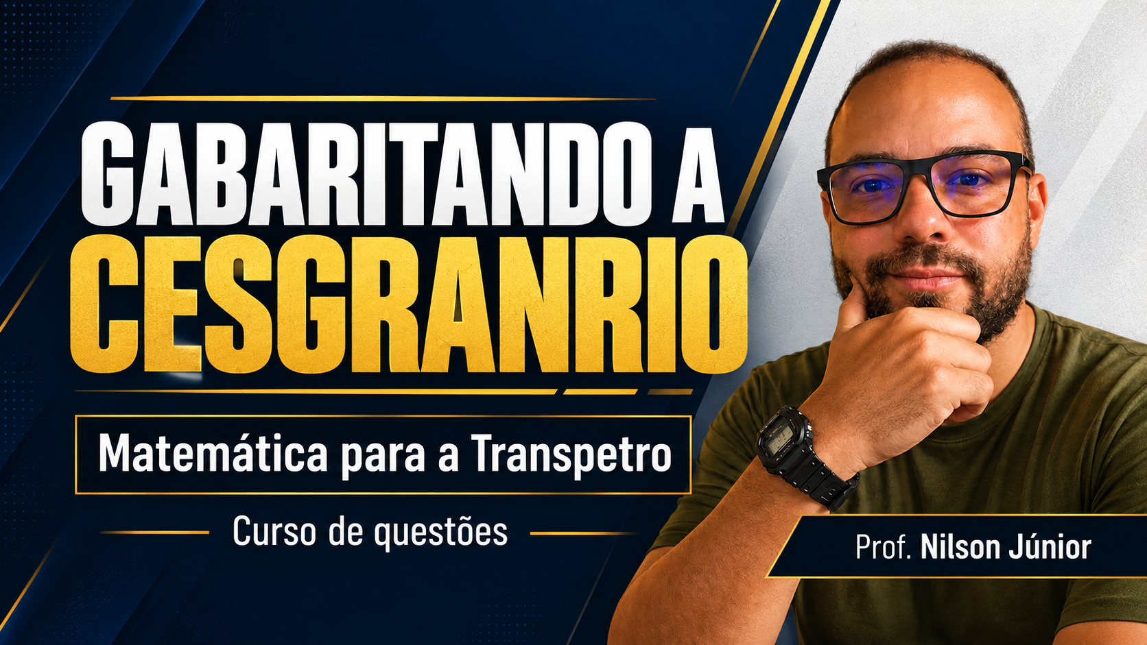 Gabaritando a Cesgranrio para a Transpetro — curso de exercícios